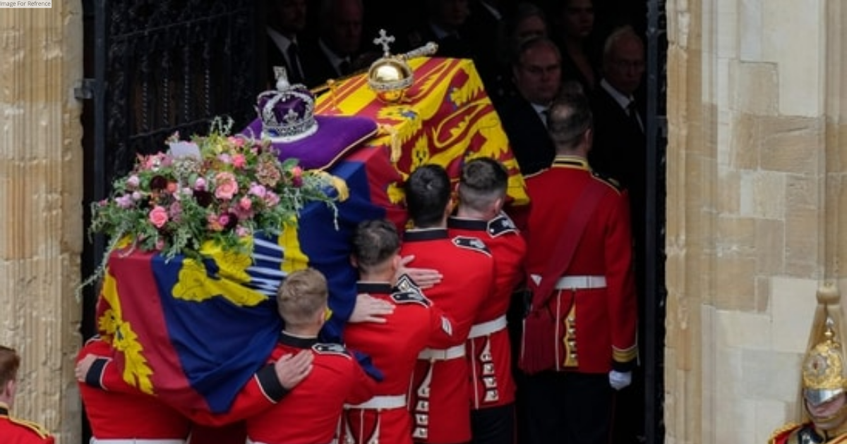Queen Elizabeth II's coffin lowered into Royal Vault at Windsor Castle